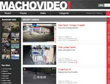 Tablet Screenshot of machovideo.com